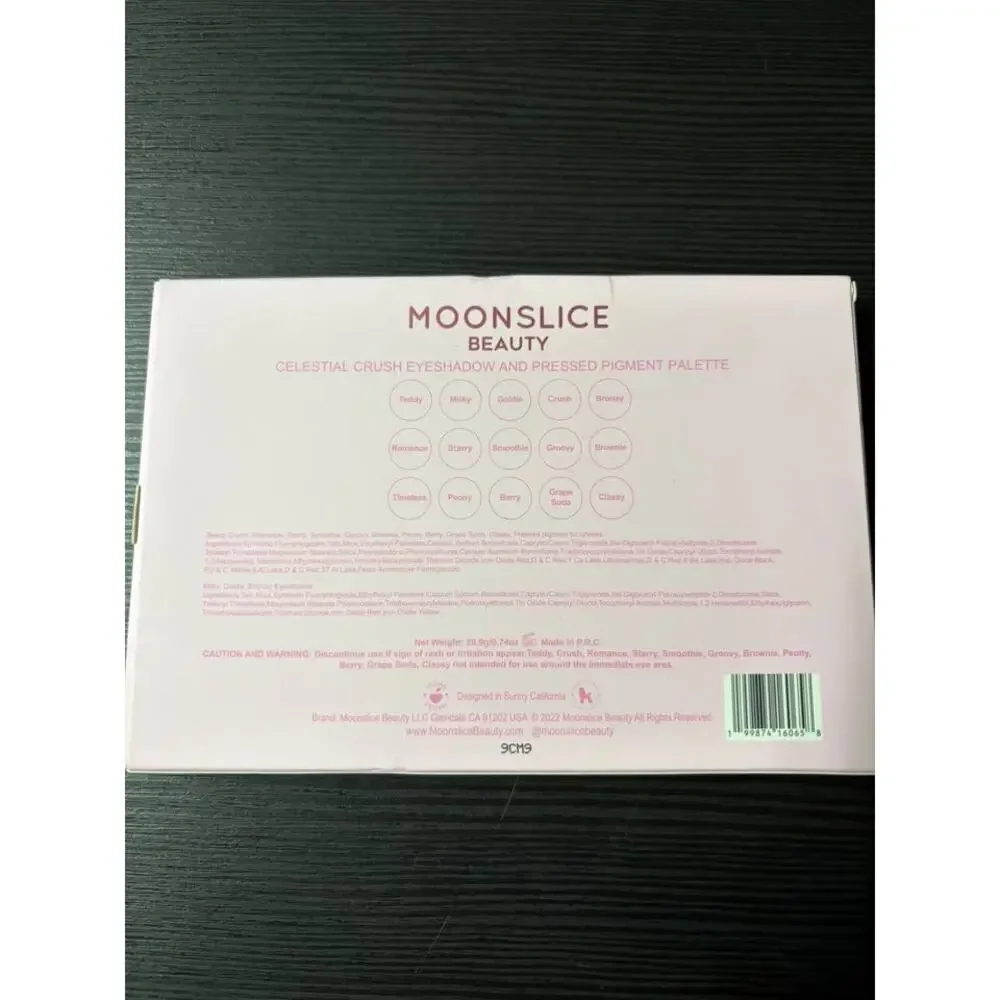 Moonslice Beauty Celestial Crush Eyeshadow and Pressed Pigment Palette 20.9g